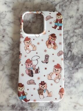Velvet Caviar Cowboy Teddy iPhone Case (iPhone 16 Pro Max)